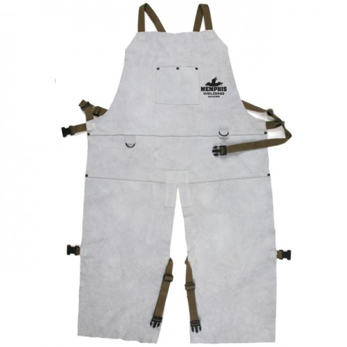 MCR Safety 38242MW Memphis Welding Bib Apron with Split Leg and Front